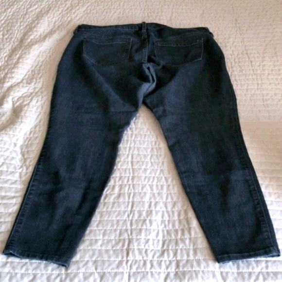 Torrid Dark Wash Skinny Jeans, size 12S - Picture 6 of 7